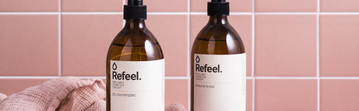 Refeel Concept - marka kosmetyków i chemii domowej, która stawia na opakowania wielorazowego użytku